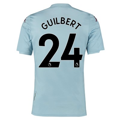 Aston Villa Away Shirt 2019-20 - Kids with Guilbert 24 printing