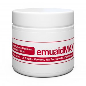 Emuaid Ointments - Emuaid & Emuaid MAX - Erste Hilfe Salbe für über 100 Hautprobleme - Beruhigt entzündete und gereizte Haut - Mit Emu Öl - 59ml Creme