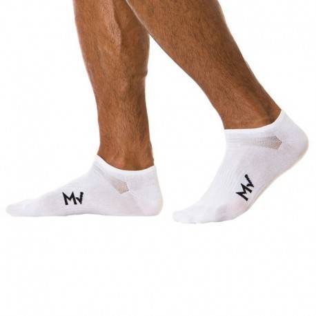 Modus Vivendi Gym Bobby Socks - White S/M