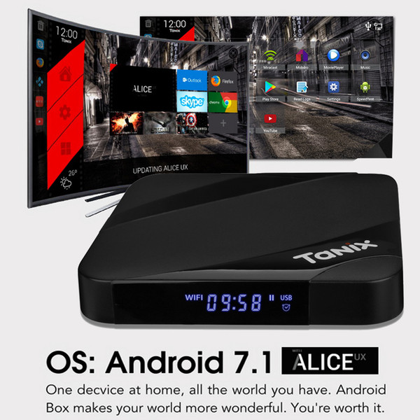 TX3 Max Amlogic S905W Android 7.1 TV Box 2GB 16GB 2.4G Wifi Bluetooth 4.1 4K Ultra smart Media Player Better Mxq Pro TX3 Mini Set Top Box