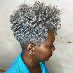Crochet Hair Braids Toni Curl Box Braids Burgundy Gray Ombre Synthetic Hair 10-20 inch Short Braiding Hair 20 Roots / Pack Lightinthebox