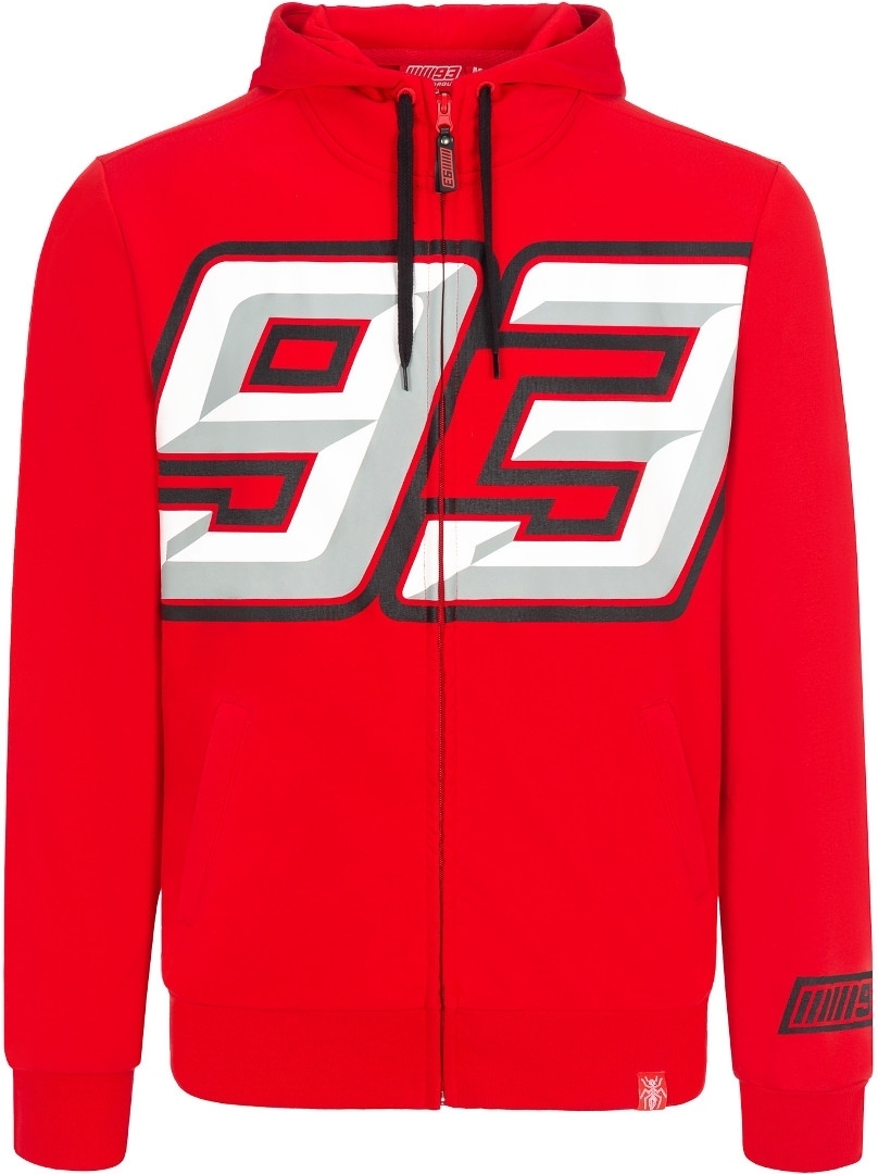 GP-Racing 93 Big93 Hoodie Weiss Rot 3XL