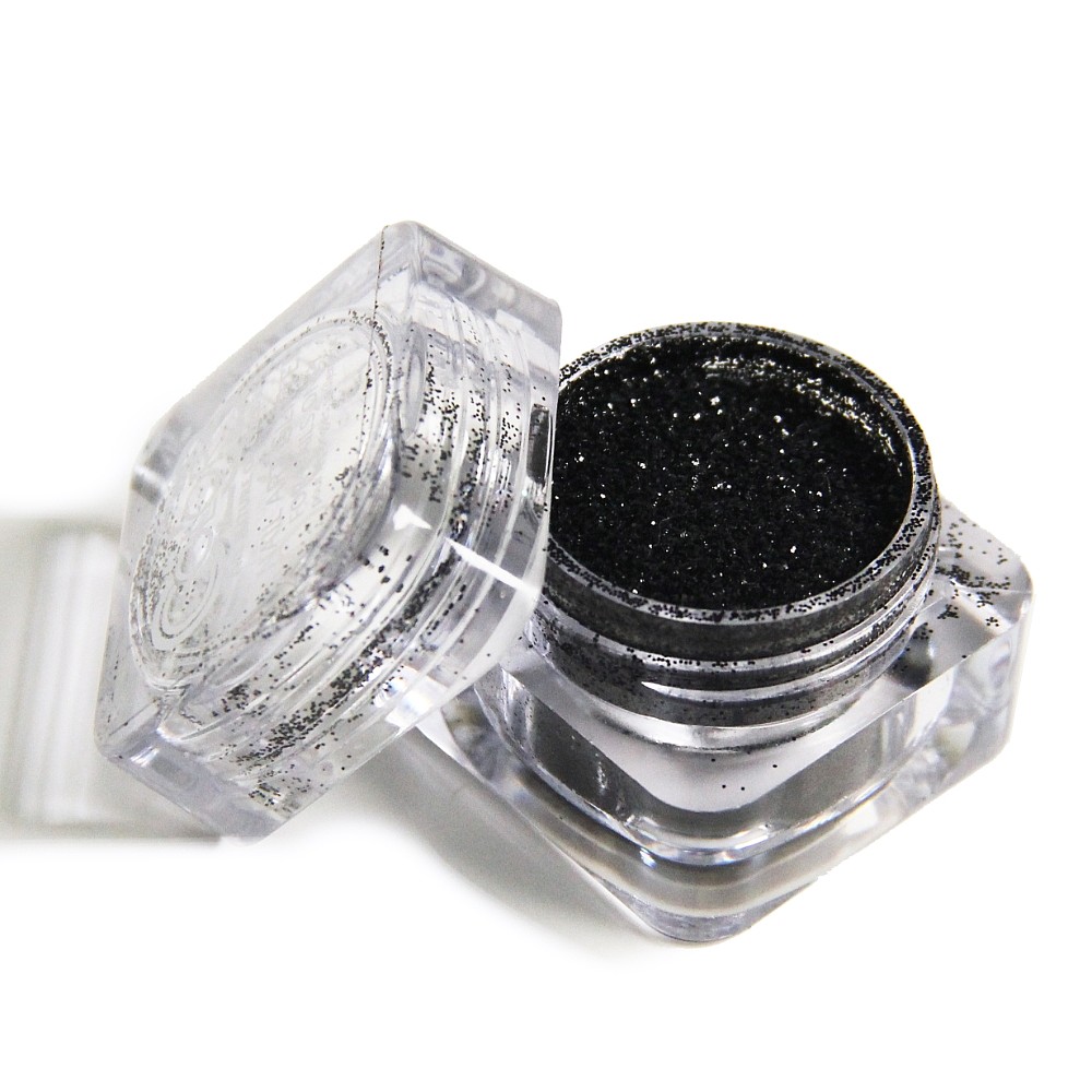 Color Club Nail Art Glitter - Black Matter 3g