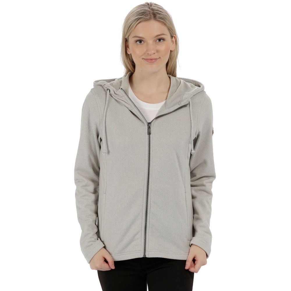 Regatta Womens/Ladies Lowes Full Zip Two Tone Hooded Fleece Jacket 14 - Bust 38' (97cm)