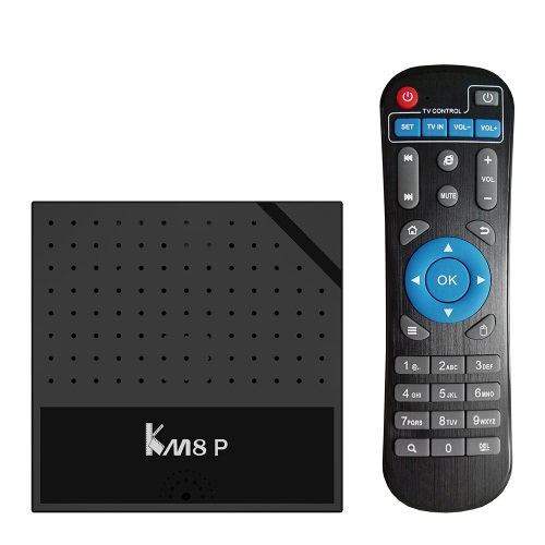 KM8P Smart Android 7.1 TV Box S912 1G+8G US Plug