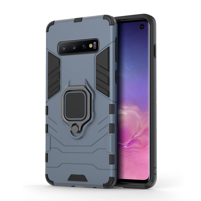 oneo ARMOUR Grip Samsung Galaxy S10 Protective Case - Navy Blue