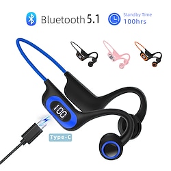 AKZ-G3 Bone Conduction Headphone Ear Hook Bluetooth 5.3 Sports Ergonomic Design Stereo for Apple Samsung Huawei Xiaomi MI  Yoga Camping / Hiking Running Mobile Phone Lightinthebox