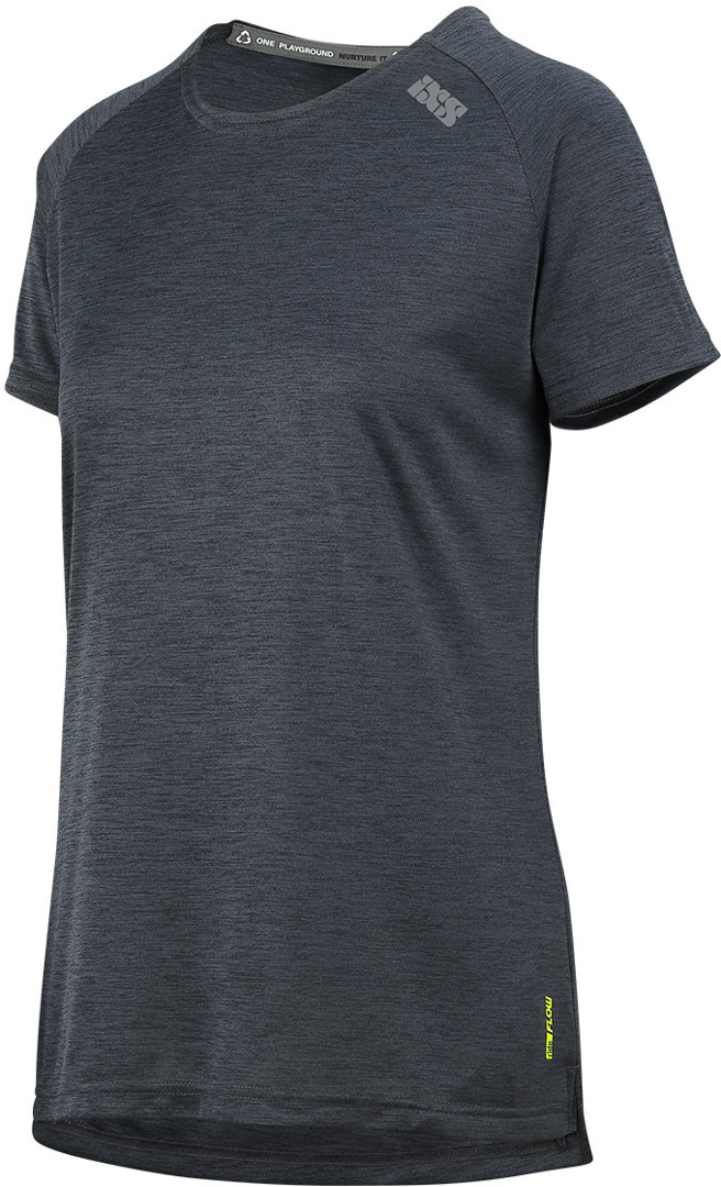 IXS Flow X Damen Fahrrad Jersey Schwarz 34