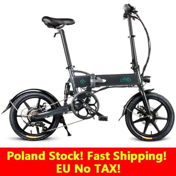 EU STOCK FIIDO D2S Folding Moped Electric Bicycle Bikes Shifting Version 36V 7.8Ah 250W 16 Inches 25km/h Max 50KM Cycling Bike