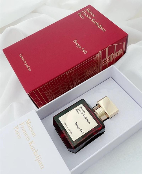 2021 Maison Francis Kurkdjian Baccarat Rouge 540 Extrait de Parfum Neutral Oriental Floral Fragrance 70ML EDP Top Quality High-Performance
