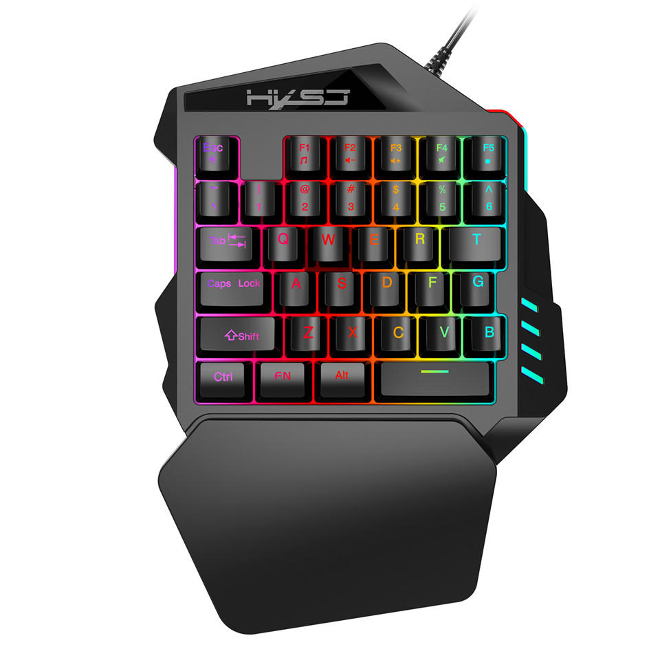 HXSJ V100 Einhand Gaming Keyboard Controller für PUBG Mobile Video Game