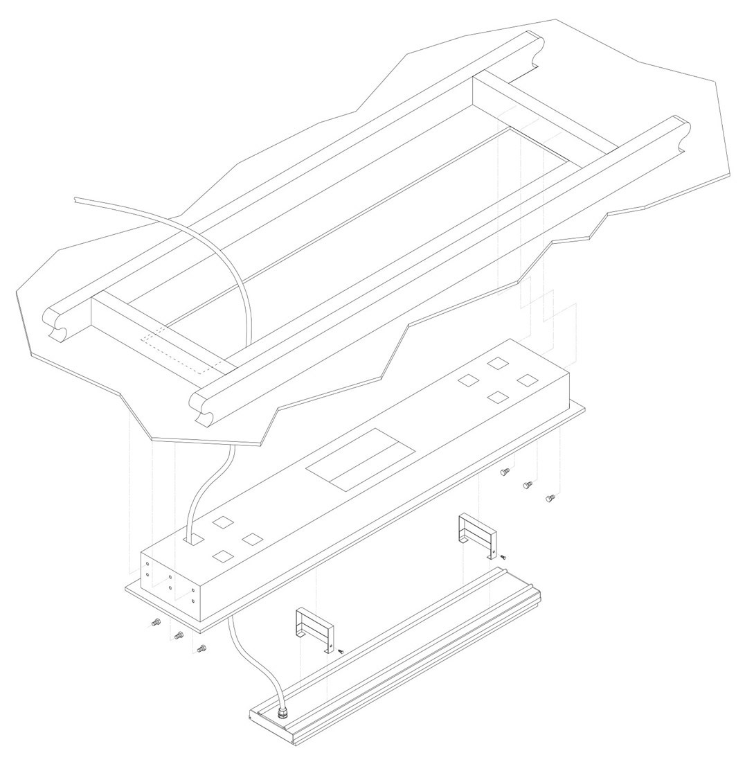 Heatstrip Flush Mount Enclosure for THD2400 Heatstrip