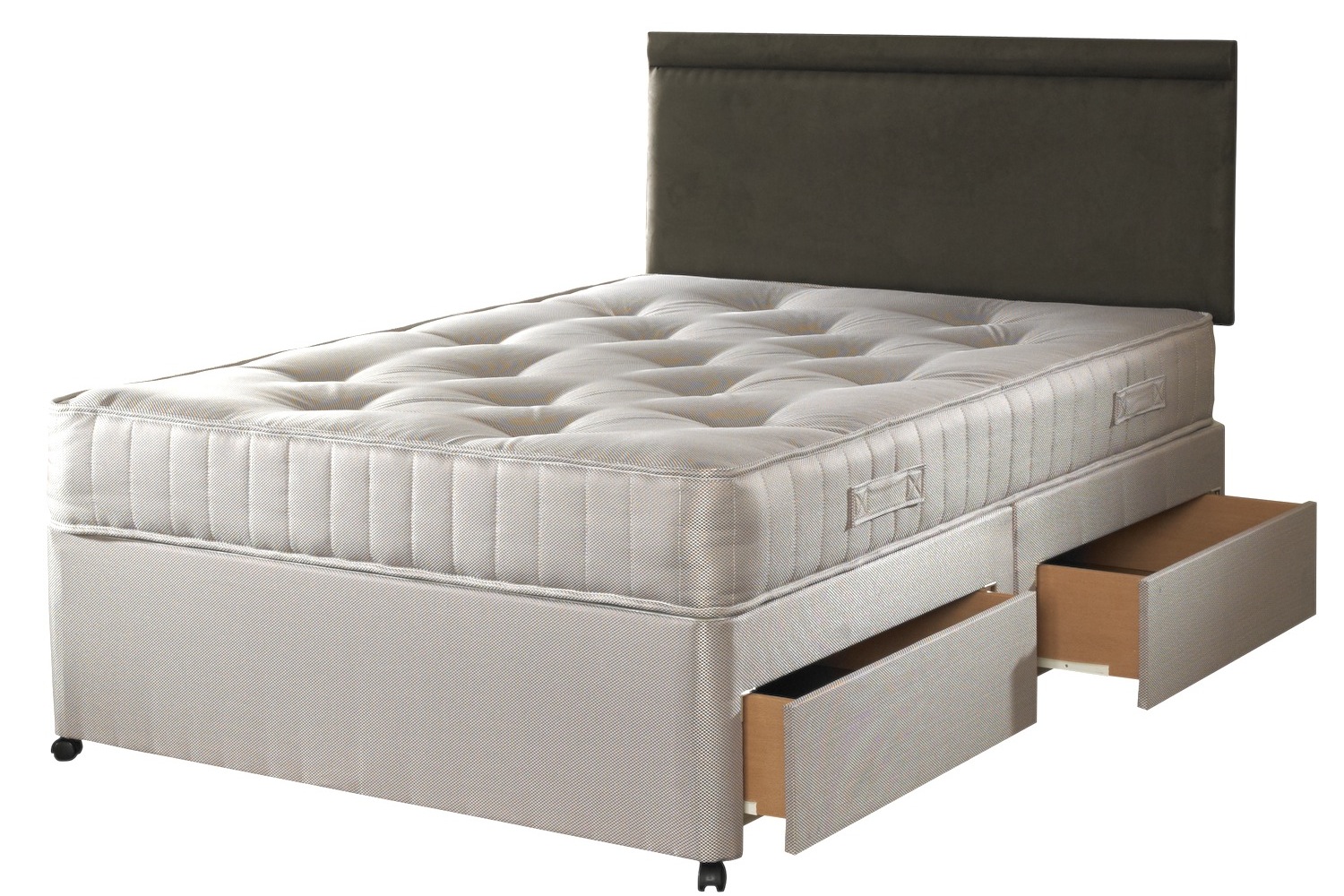 Magic Orthopaedic Coil Spring Tufted Divan Bed