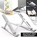 support portable pliable pour ordinateur portable en alliage d'aluminium