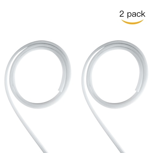 2 Pack 72LEDs Flexible Soft LED Neon Tube Rope Strip Light Bar Lamp