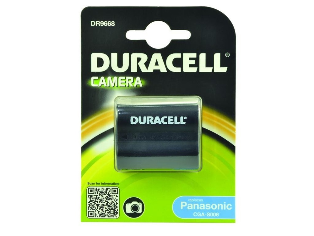 Duracell Panasonic CGR-S006 Camera Battery