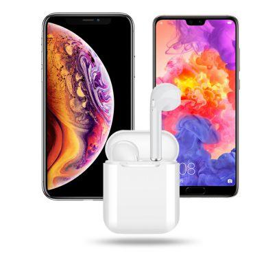 tws earphone i9s wireless bluetooth headphones ture 3d stereo sound with 600 mah large capacity charging capsule