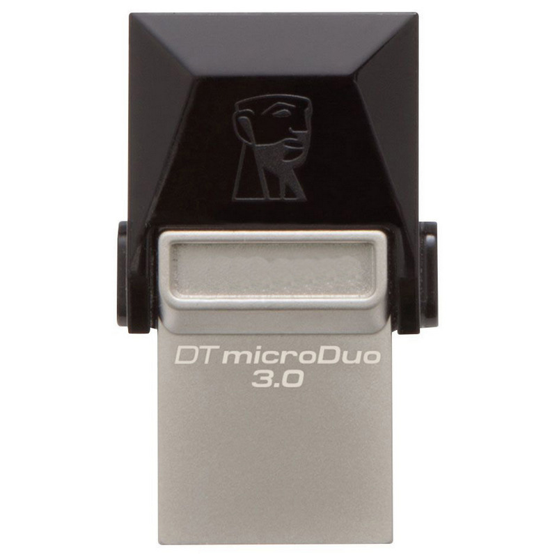Kingston 64GB DataTraveler Micro Duo OTG USB 3.0 / Micro USB Flash Drive - 70MB/s