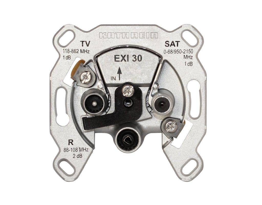 Kathrein EXI 30 Sat-Einzelanschlussdose (3-fach) für Modem EXI01/EXI3508