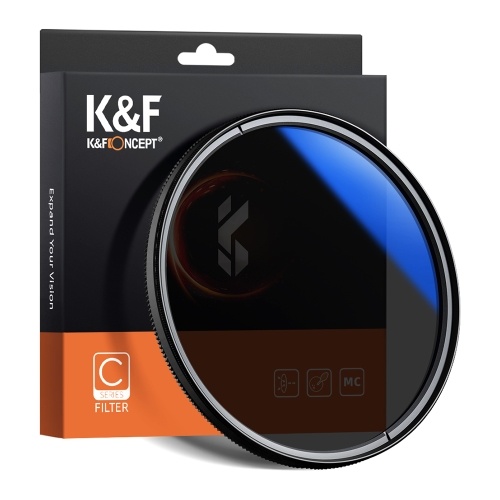 Filtre CPL ultra fin K&F CONCEPT 77 mm