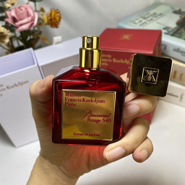Maison Francis Kurkdjian Baccarat Rouge 540 Extrait de Parfum Neutral Oriental Floral Fragrance 70ML EDP Top Quality High-Performance