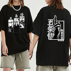 Inspired by Jujutsu Kaisen Gojo Satoru T-shirt Anime 100% Polyester Anime Harajuku Graphic Street Style T-shirt For Men's / Women's / Couple's Lightinthebox