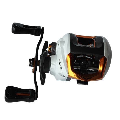 12+1 Ball Bearings Baitcasting Reel Fishing Fly High Speed Fishing Reel with Magnetic Brake System