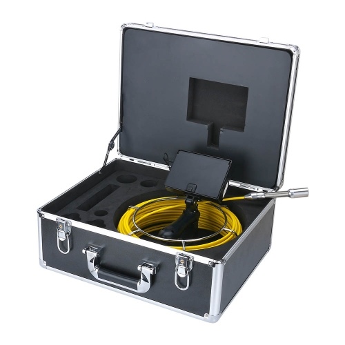 Caméra vidéo d'inspection de tuyau industrielle portable