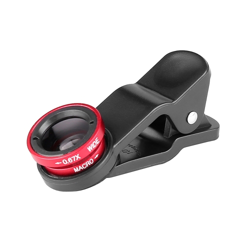 Mini Detachable Clip-on Camera Lens