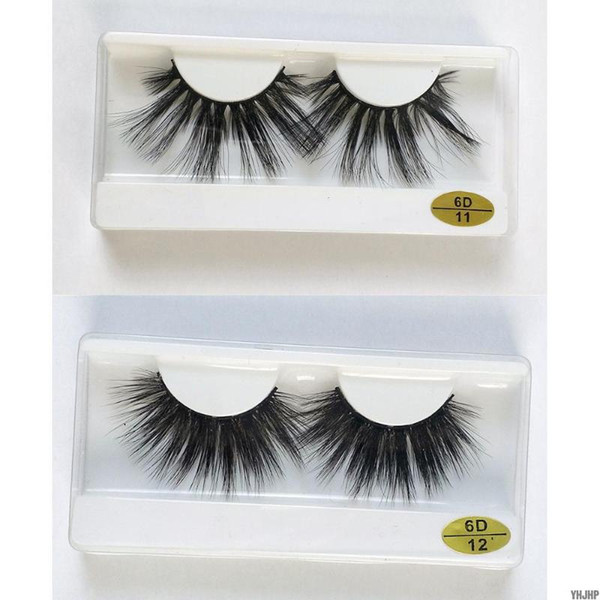 new wholesale mm eyelashes pair of false eyelashes thick mink false in bulk