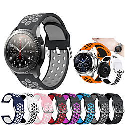 Armband aus Silikonarmband für Samsung Galaxy Watch 46 mm / Zahnrad S3 Classic / Zahnrad S3 Frontier austauschbares Armband Armband Lightinthebox