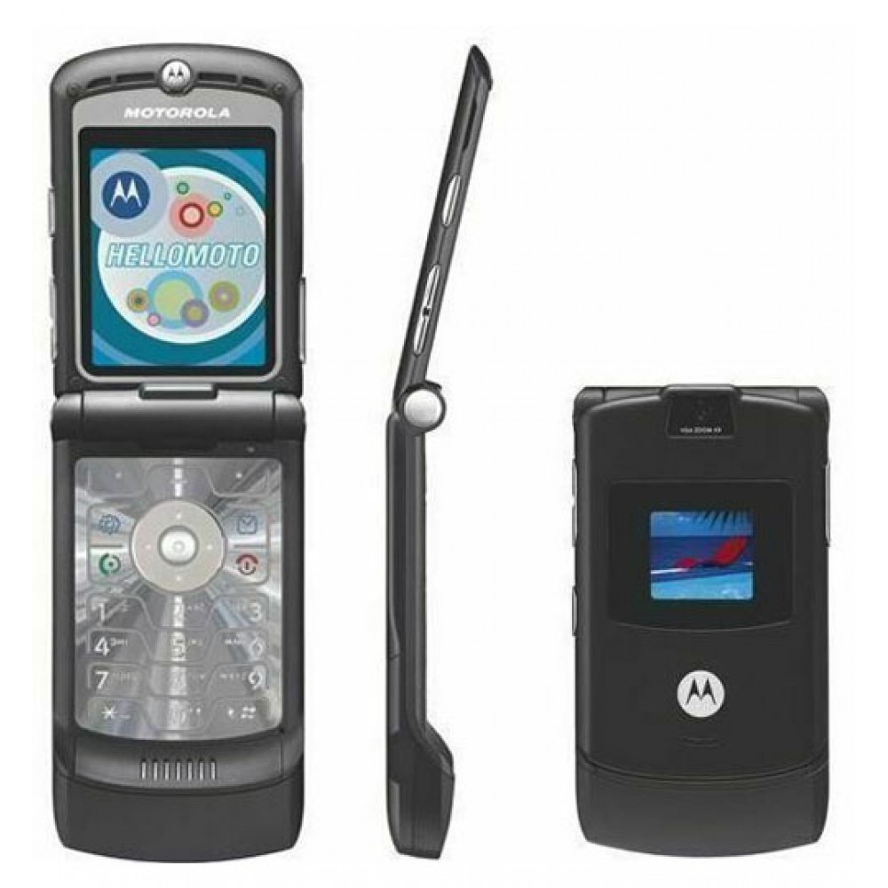 Motorola V3 Black - GSM Unlocked