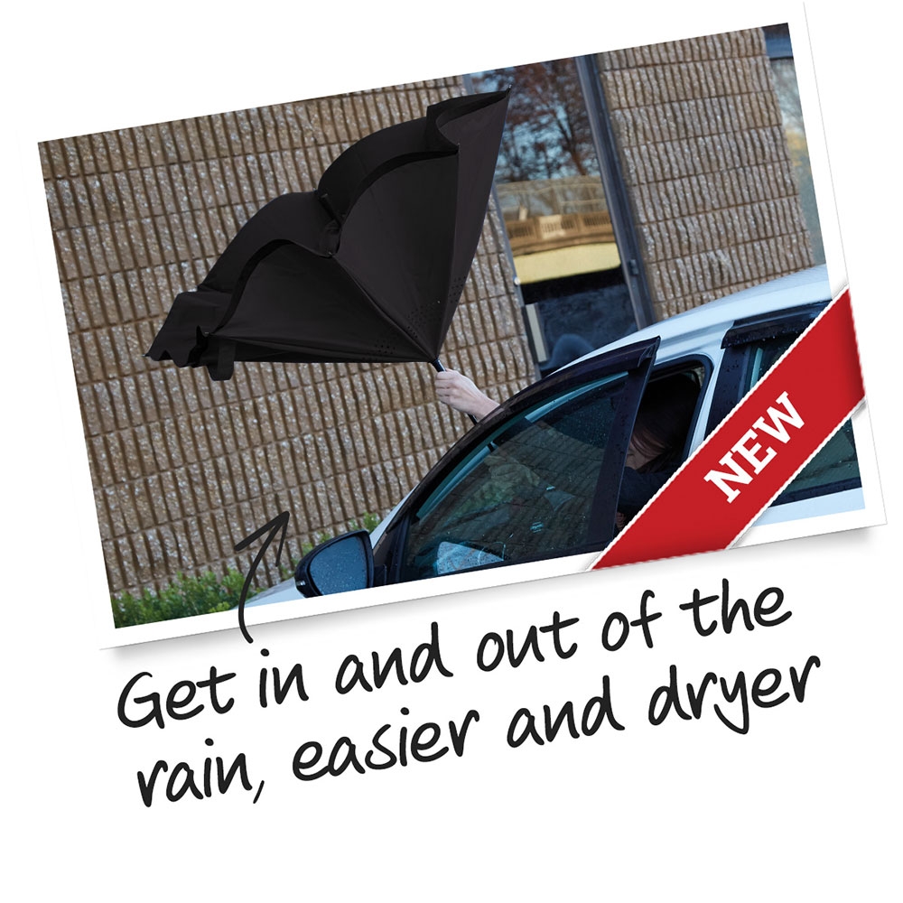 JML Incredibrella The Inverted Umbrella that keeps you and your home dry - Blue