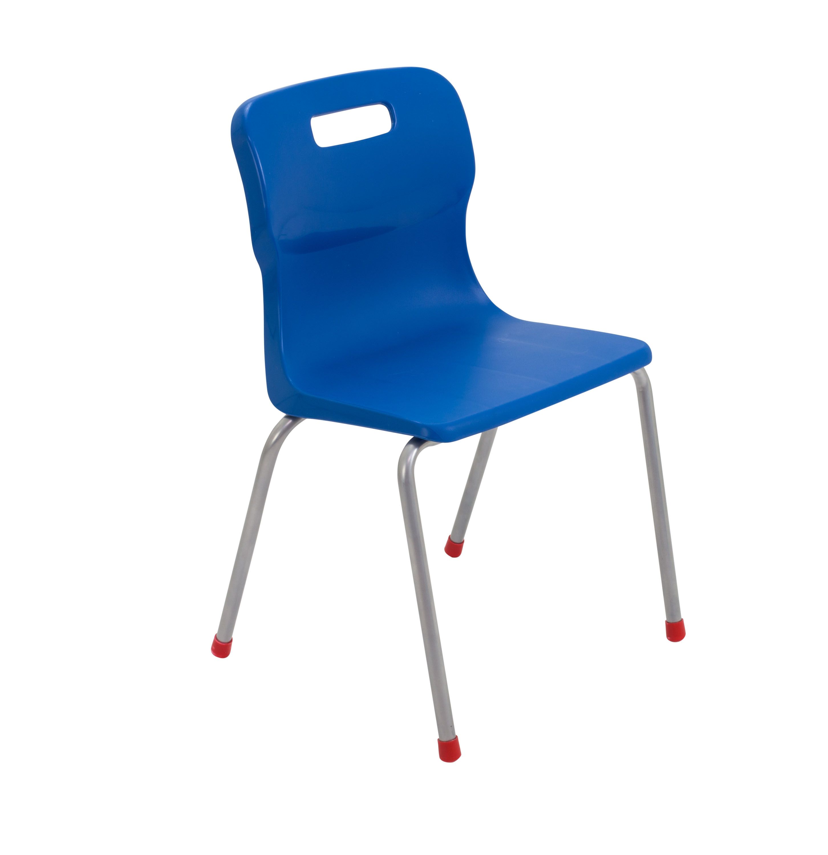 Titan 4 Leg Chair Size 4 - 380mm Seat Height - Blue
