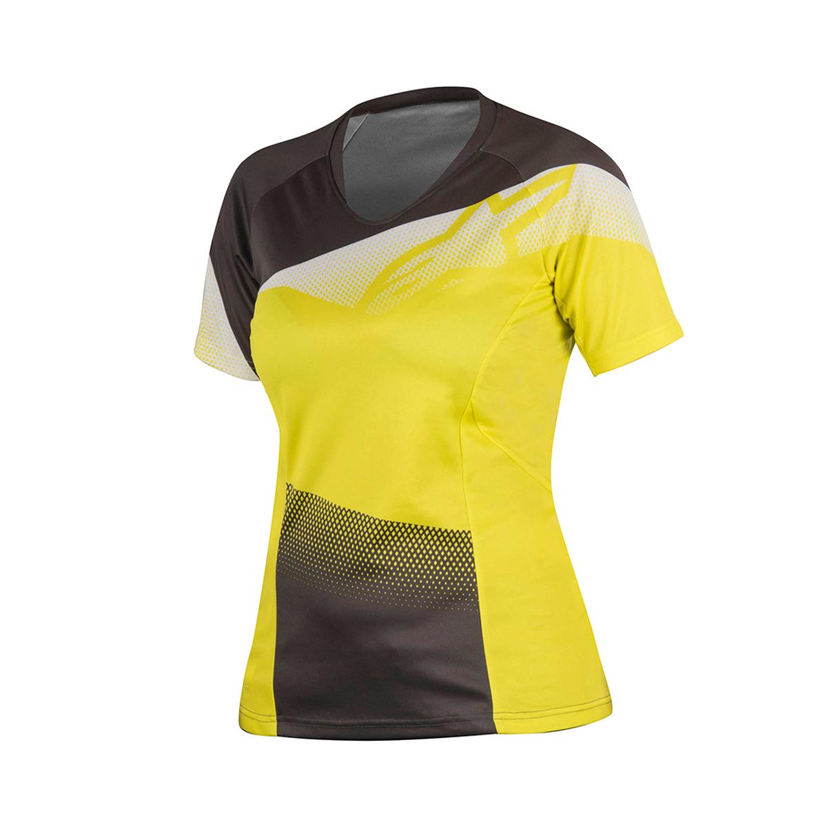 ALPINESTARS Stella Mesa Short Sleeve Jersey Acid Yellow/Dark Shadow Xl