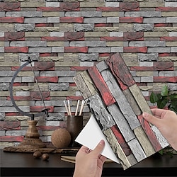 12/24/36 Sheets White Tile Stickers, Peel and Stick Vinyl Backsplash Tiles Self Adhesive Waterproof Oilproof Tiles Retro Style DIY Home Decor for Kitchen Bathroom Lightinthebox