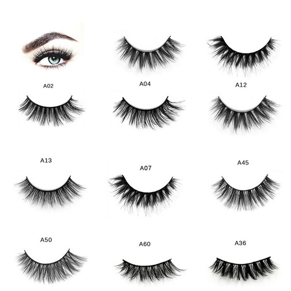 3 pairs 3d false eyelashes reusable handmade fake eyelashes for natural look with thick false lashes lasting extension makeup