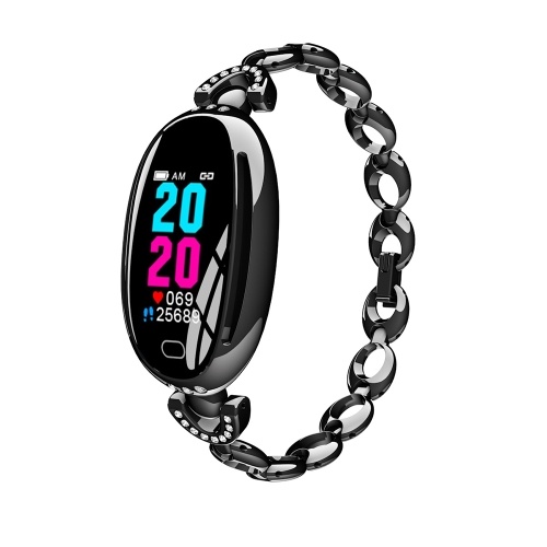 E68 Smart Bracelet 0,96 pouces IPS écran coloré montre intelligente femme