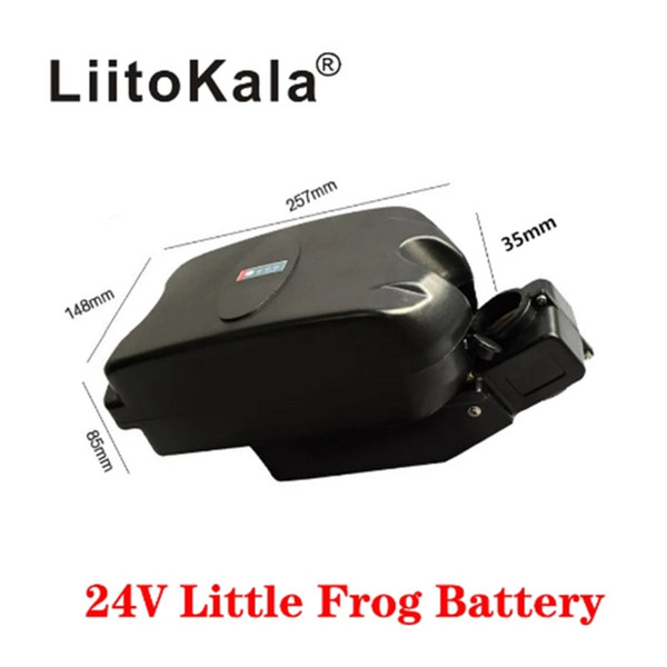 2021 LiitoKala 24V 10Ah 12Ah 15Ah 20Ah Electric booser foldable bike little frog battery seat tube battery pack