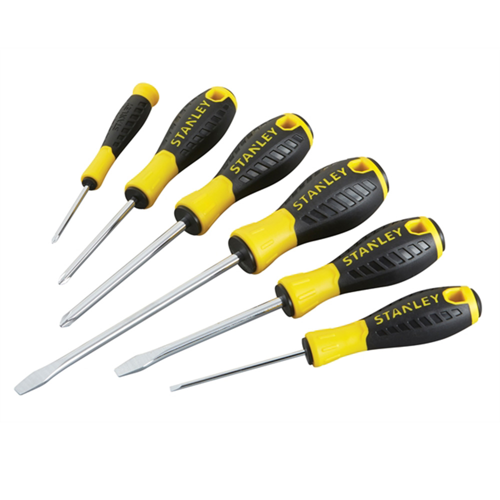 Stanley 0-60-208 Essential Screwdriver Set 6pc