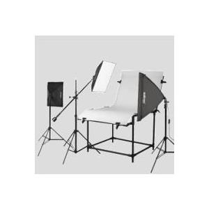 mantona Walimex Shooting Table Set Pro Daylight - Dauerlicht-Kit - 3 Kopf/Köpfe x 1 Lampe(n) - fluoreszierend - 50 W - AC (16702)