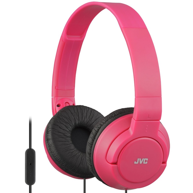 JVC HA-SR185 Extraleichte Stereokopfhörer - Rot