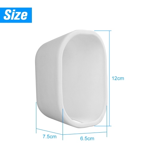 1 paquet de silicone pour les caméras de sécurité Arlo Light résistant aux intempéries, blanc
