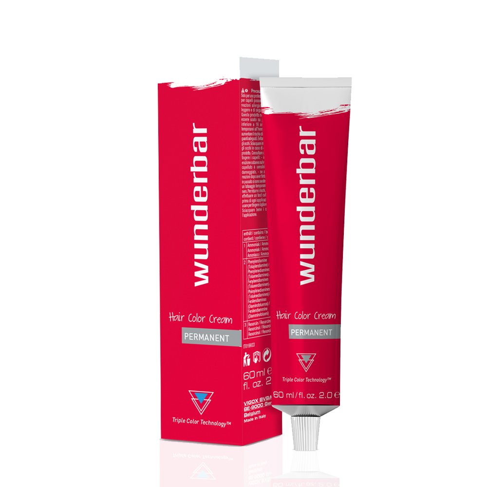 Wunderbar Permanent Hair Color Cream 6/75 60ml