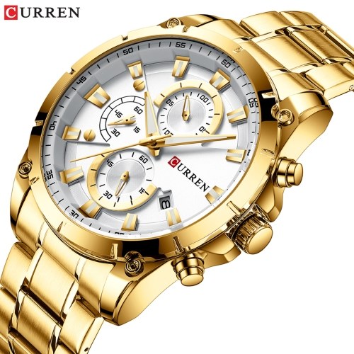 Montre CURREN 8360 Luxury Business Classic Quartz pour hommes