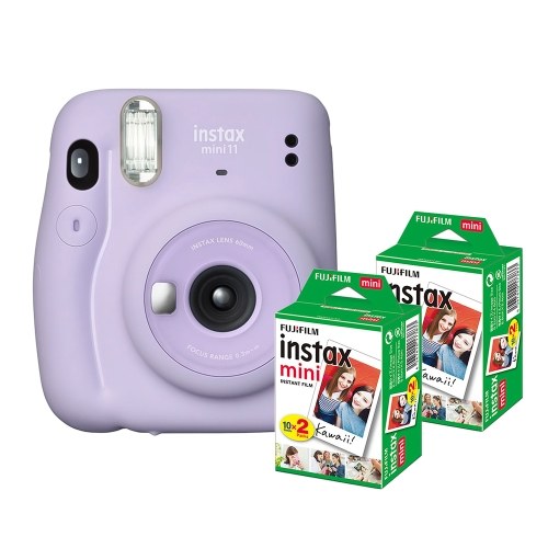 Fujifilm instax mini 11 Instant Camera Film Cam Auto Exposure Control Selfie Mode