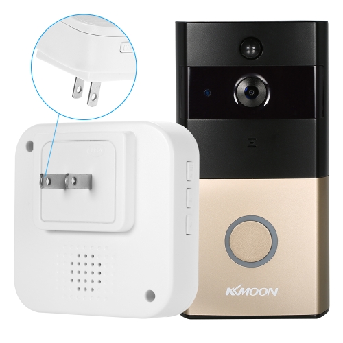 KKmoon HD 720P Doorbell Wireless WIFI Video Door Phone With Indoor Doorbell