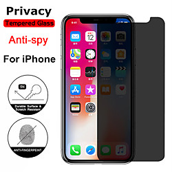 5 pcs 3D Anti Peeping Privacy Verre Trempé Pour iPhone 11 Pro XS Max XR X Protecteur D'écran Pour iPhone 11 Pro Max Film Lightinthebox