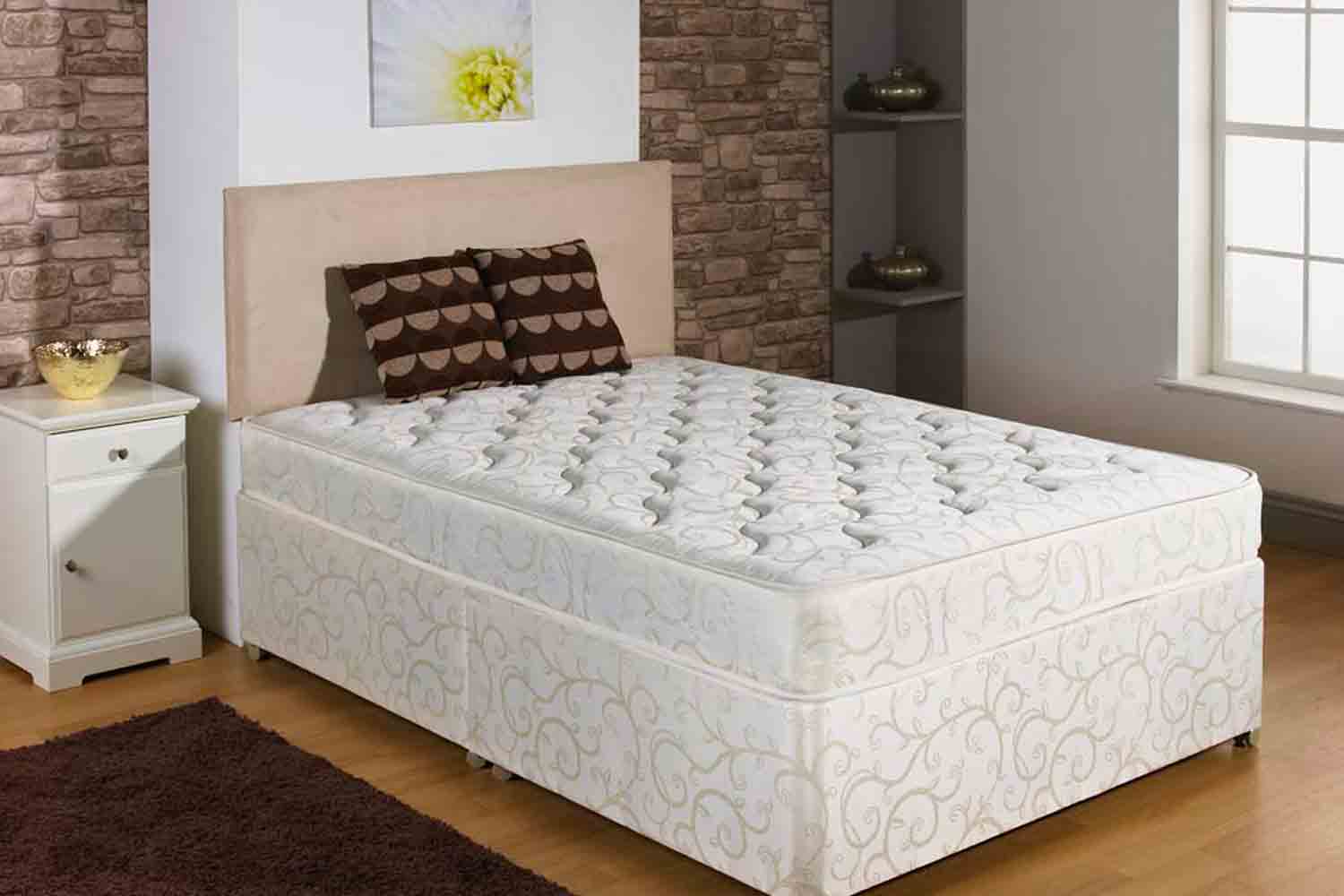 Joseph Pine Master Coil Spring Divan Bed