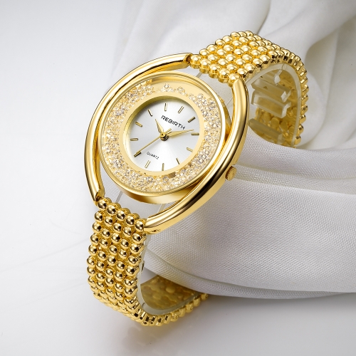 REBIRTH Fashion Casual Quartz Watch Life Water-resistant Luxury Watch Women Wristwatches Female